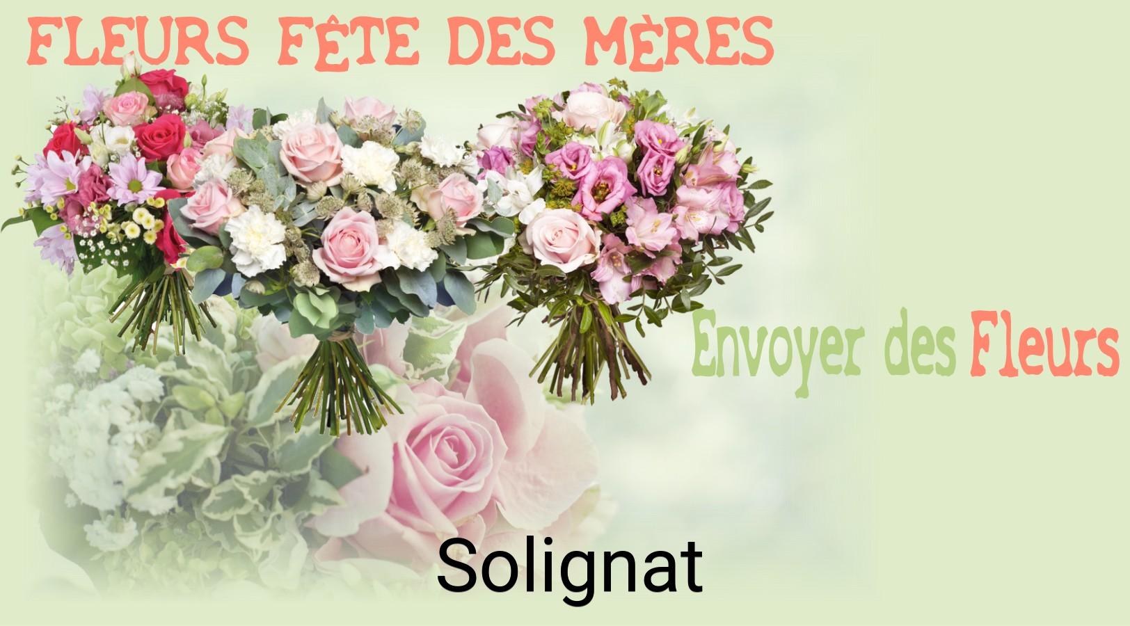 Bouquet de Fête des Mères livré à Solignat